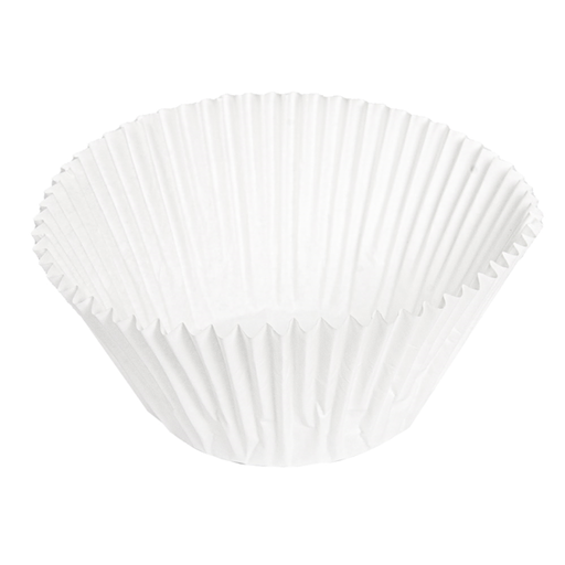 [184.84] Muffin Cups 5,7x4,8cm White Greaseproof (500st/pak)