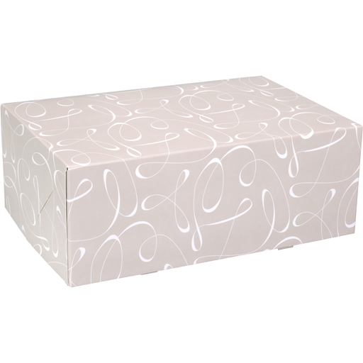 [411106] Gebaksdoos "Swirl" 19x12,5x5cm (200st/doos)