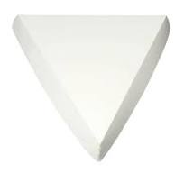 [0719] Pizza Gourmet Clamshell White 9,25x9x1,6875" (23,5x22,9x29,7cm) 400pcs/cs