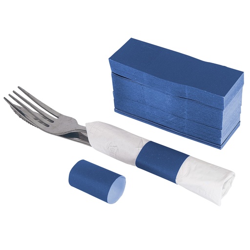 [1545301] Napkin Band Navy Blue 2500 st/ds
