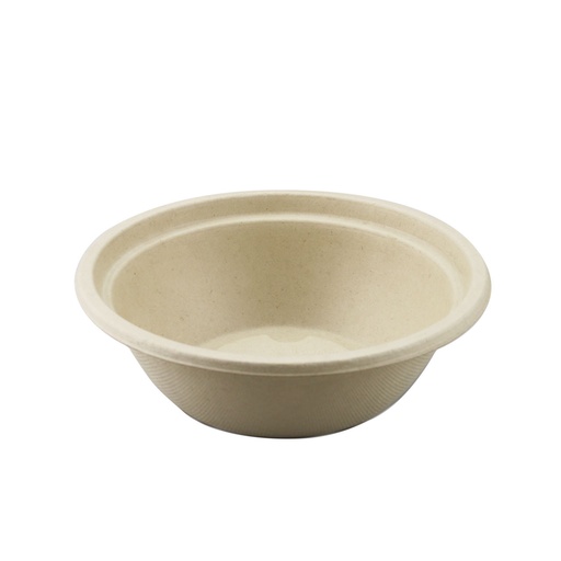 [BO-SC-U241] 100% compostable Bagasse Bowl (BOSCU24) 24oz. (125pcs/pk)