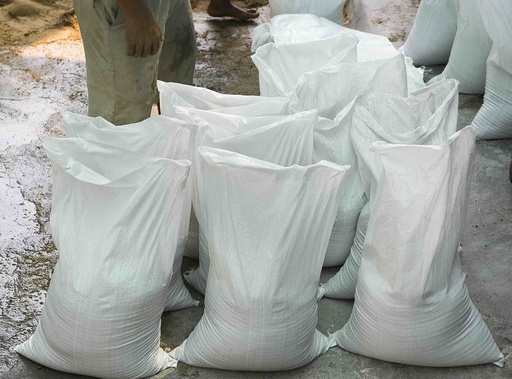 [1234S] Zakken voor zand/puin (met liner) 50x80cm (per stuk)