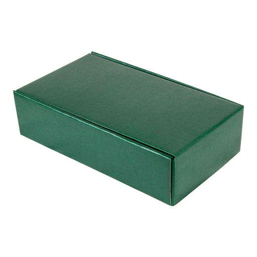 [152.93] 2-fles wijndoos Groen 34,18,5x9cm (per stuk)