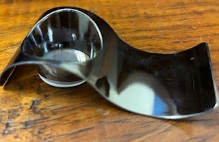 [157.25] Amuse - "Baden" 11ML Silver Metal Look PS 50/pk