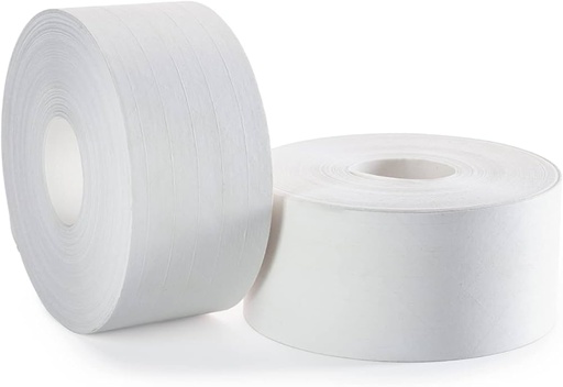 [1612] Gummed Water actived paper tape 1 rol Central 160 White Kraft 3''X 600