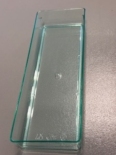 [170.59] Amuse - Large Tray Sea Green PS 13,1x4,6x1,8cm  12/pk