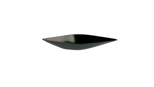 [170.69] Amuse - Canoe - 13x4,1x2cm Black PS 24/pk