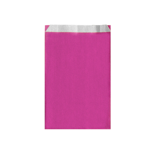 [192.37] Luxe fournituren zakjes Fuchsia 12+5x18cm (250st/pak)