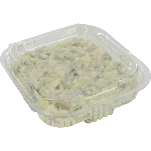 Saladebox 500cc 132x132x50mm PET (50st/pak)