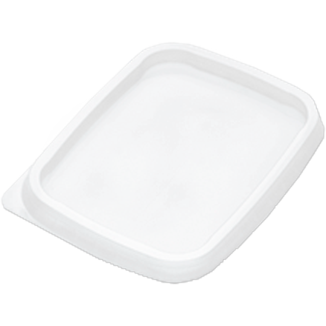 PP deksels 108x82mm transparant (1000st/doos)