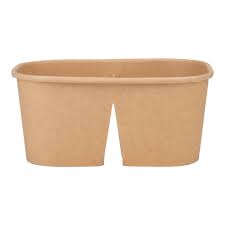 2/3 kilo bak bamboe papier 650ml (50st/krimp)