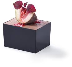 Amuse bakje rechthoekig / square 40x55mm zwart / black 50/pk