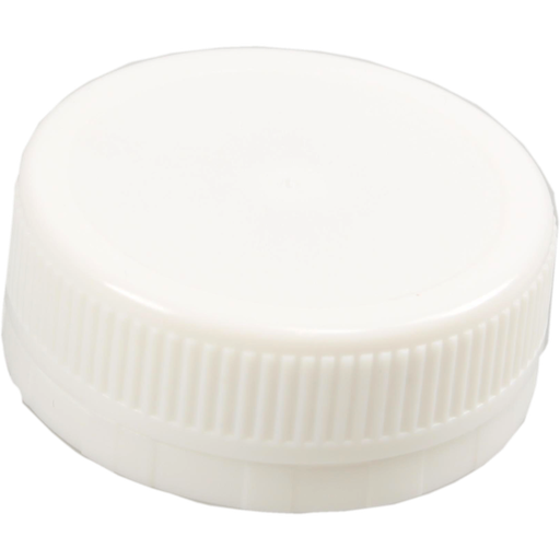 PET fles Kunststof doppen wit/rond voor clear PET flessen 250/330/500/1000 ml. (100stuks/zak)