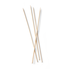 Saté stokjes / Skewer bamboe prikker 25cm/10" (1000st/pak)