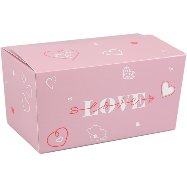 Lovly Ballotin Love & Hearts 500gr (per stuk)