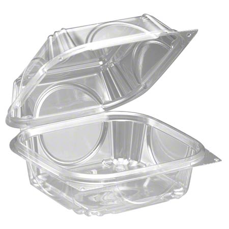 6x6" clear sandwich box (330pcs/cs)