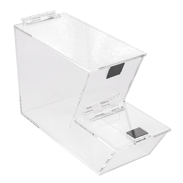 Stackable Dispenser cabinette for Bakery 28x18x10cm Clear per Unit (stuk)