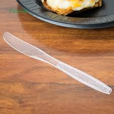 Knive Lux transp. plastic 190mm 12st