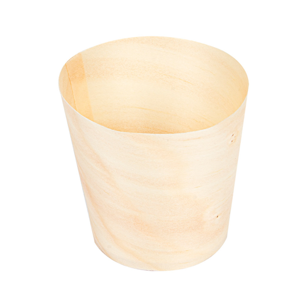 Pine Bark Mini Cups 15ml 4,4 x 4,5cm Natural Wood (50st/pak)