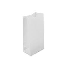SOS style Shopping Bag (die-cut handles w/cardboard bottom) Clear 7x3x10 (50pcs/pack)