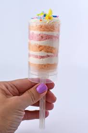 Push Cake 140ml 4,5x9cm Translucent PP (10st/pak)