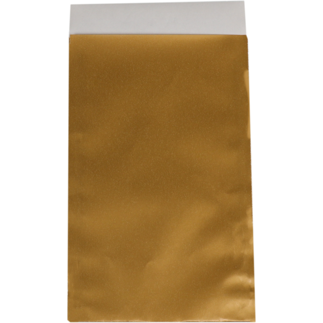 Luxe fournituren zakjes goud 10x16 cm (200st)