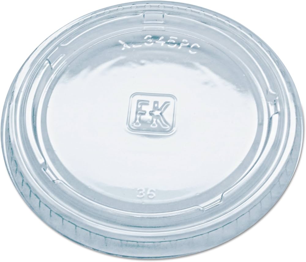 Portion cup Lid Transparent for 3.25oz. XL345PC  125st/pk