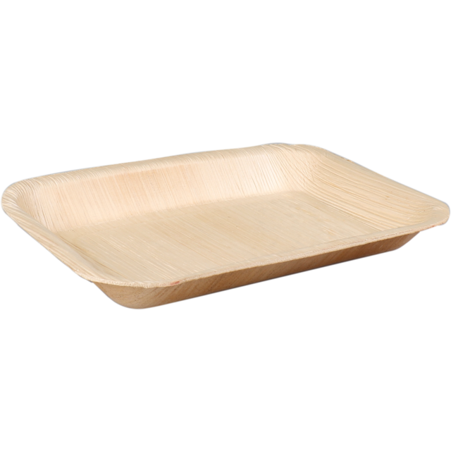 Biodore palmblad rechthoek 24x16cm (25st/pak)