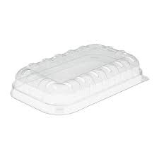 Lid voor aardbeien bakje PET 145x122mm Transparant (98st/sleeve) * Behorende bij Bak F500/N60 *