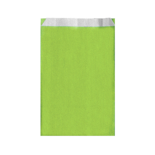 Luxe fournituren zakjes Aniseed Green 19+8x35cm (250st/doos)