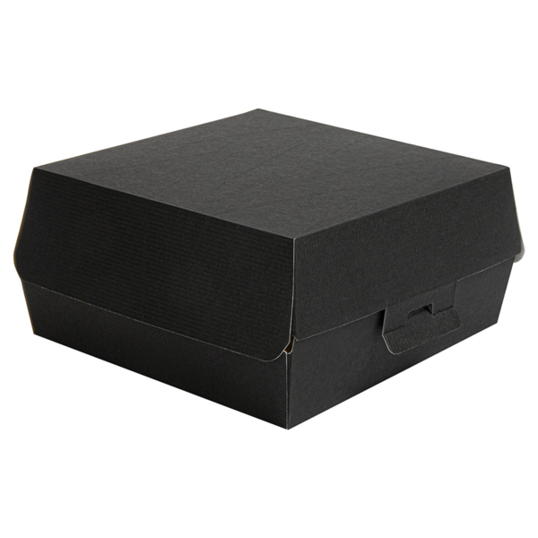 Burger Boxes The Pack Black 17,6x16,8x7,8cm (50st/pack)