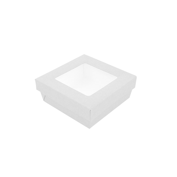 Small Boxes with lid The Pack 12x12x5cm White (25st/pak)