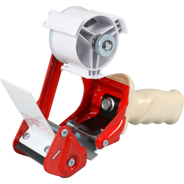 Tape Dispenser (Dozensluiter) with rubber roller  2 " (50mm)