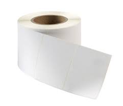 2.75x4" WHITE Inventory Rect. label 500st/roll