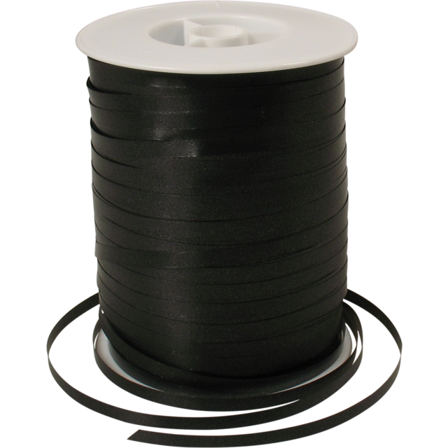 Krullint poly zwart 5mm x 500mtr (per spoel)
