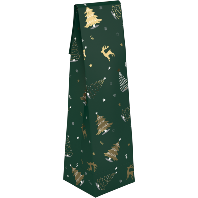 Wijnfleszak "Wonderful time" (per stuk)