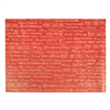 Table Mat "Merry Christmas" 31x43cm Burgundy (500st/pak)