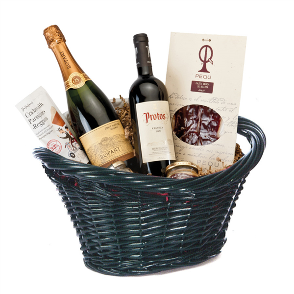 Mand Groen 30,5 x 21,5 cm (per stuk)