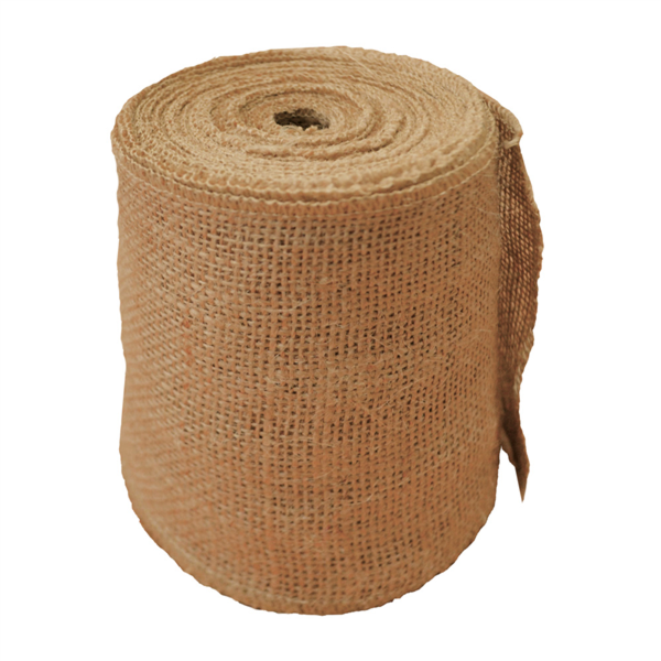 Natural Jute Ribbon for gifts 10Mx120MM (Per rol)