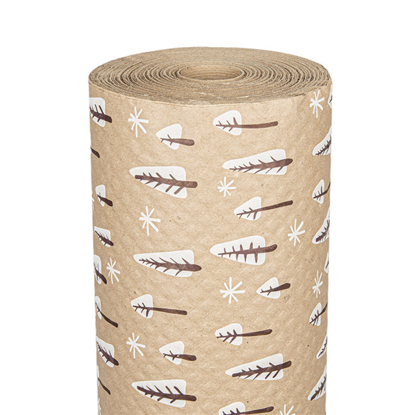 Feel Green Banquet Roll "Forest" 120cmx50m Brown cellulose (per rol)