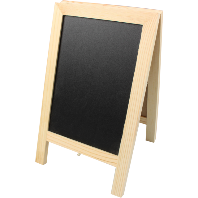 Krijt Stoepbord Mini 15x25cm (Per stuk)