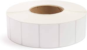 LABELS THERMAL TRANSFER#MONARCH 2''X1.5''   /  4800 labels/roll  1 roll  > NO RIBBON !!