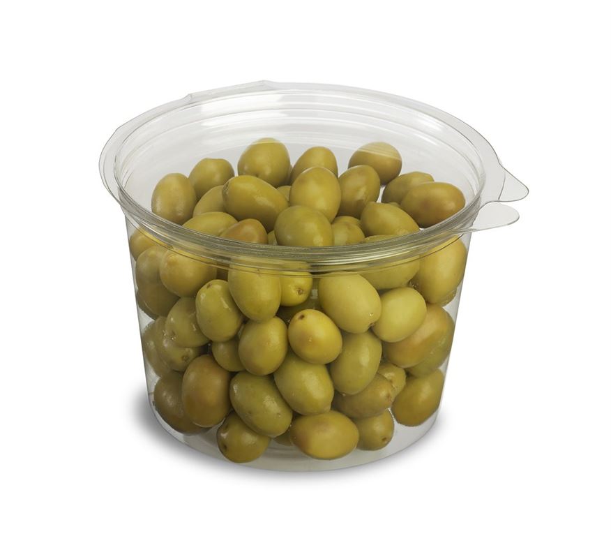 A-pet bakje Olipack 751 / Afscheurbaar deksel 750ml (24oz), glashelder (200st/doos)