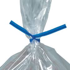 Plastic Twist Ties: 7"x5/32" Blue (2000 stuks/doos)