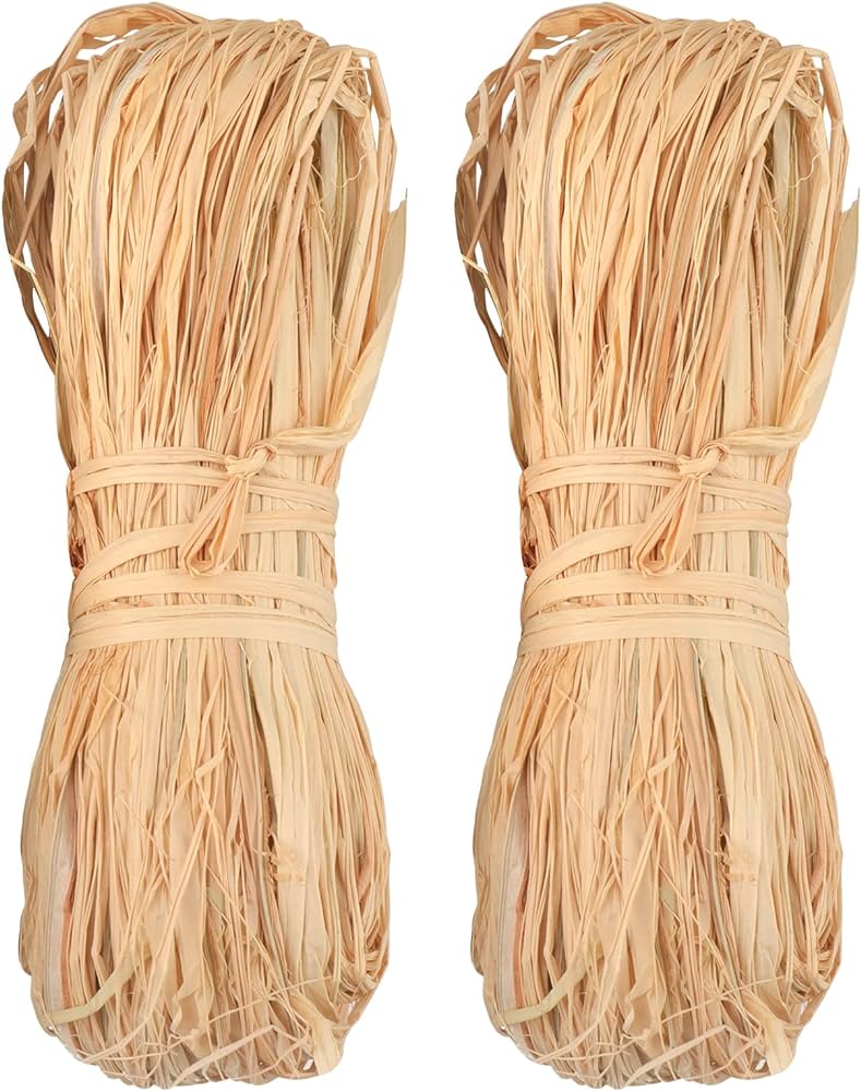Raffia Streng 100gr Naturel