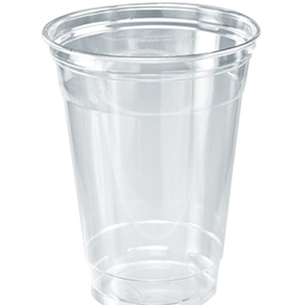 10oz clear PET cups (1000st/doos)