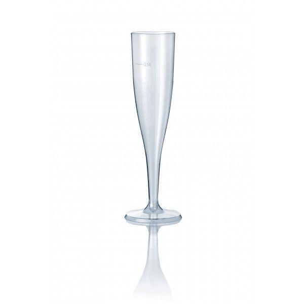 Champagne Glass Flute 100st/ds Clear 13.5 cl