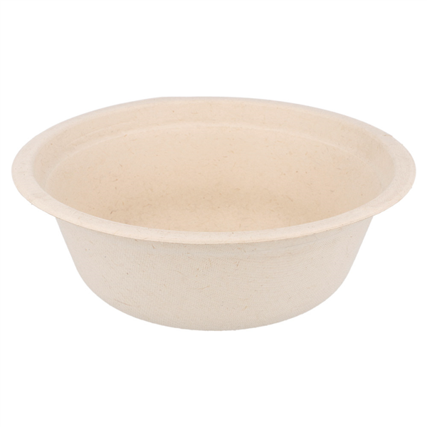 Bowl "Bionic" 500ml 15,5x5,4cm Natural Cellulose 600/cs (has no LID)