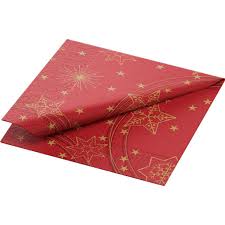 Napkins 3-ply 33x33cm Dancing Stars 10x50pcs