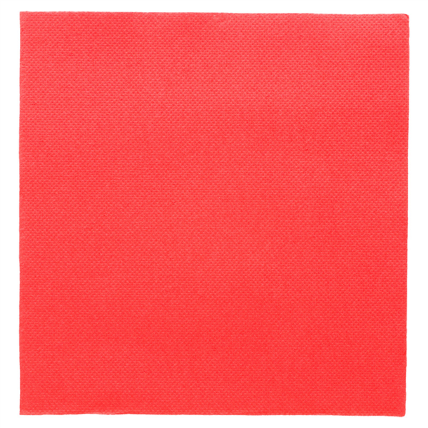 Ecolabel Napkins Double Point 18GSM 33x33cm Red (1200st/doos)
